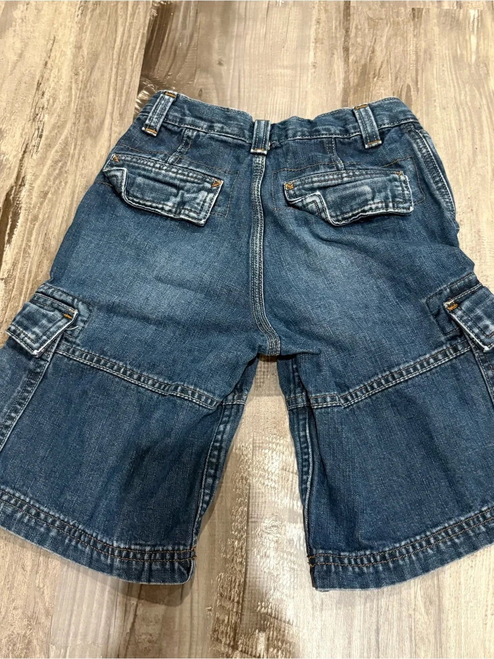 GAP Boys Cargo Jean Shorts “Jorts” SZ 7